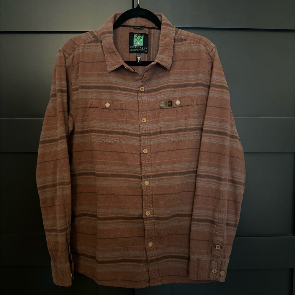 HippyTree Striped Flannel - Large